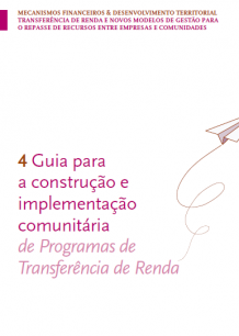 Guia para a construção e implementação comunitária – de programas de Transferência de Renda