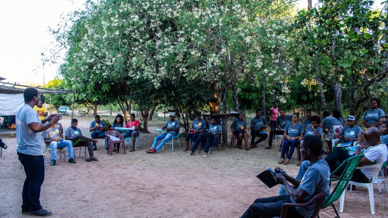 Comunidades quilombolas do Tocantins participam da oficina do Programa Compartilhando Mundos