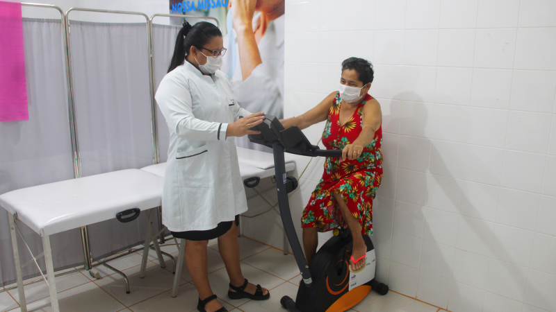 Ambulatório de Fisioterapia promove melhoria de saúde em Mojuí dos Campos