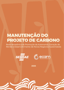 Manual 8 – Manutenção do Projeto de Carbono | Ecam e Sebrae